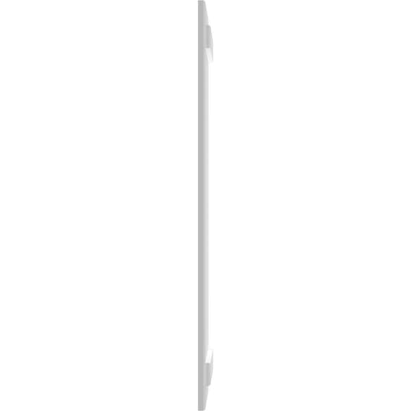 Ekena Millwork True Fit PVC Two Board Joined Board-n-Batten Shutters, Unfinished, 10 3/4W x 65H, PR - TFP101BBF11X065UN
