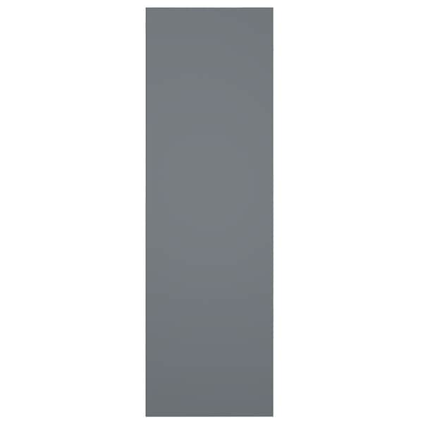 Ekena Millwork True Fit PVC Farmhouse/Flat Panel Combination Fixed Mount Shutters, Ocean Swell, 12W x 46H, PR - TFP101FC12X046CH