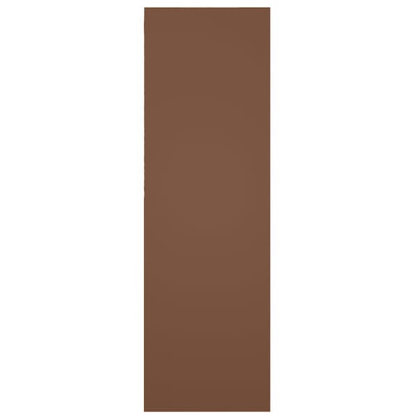 Ekena Millwork True Fit PVC Bungalow Fixed Mount Shutters, Burnt Toffee, 12W x 41H, PR - TFP001BG12X041BT