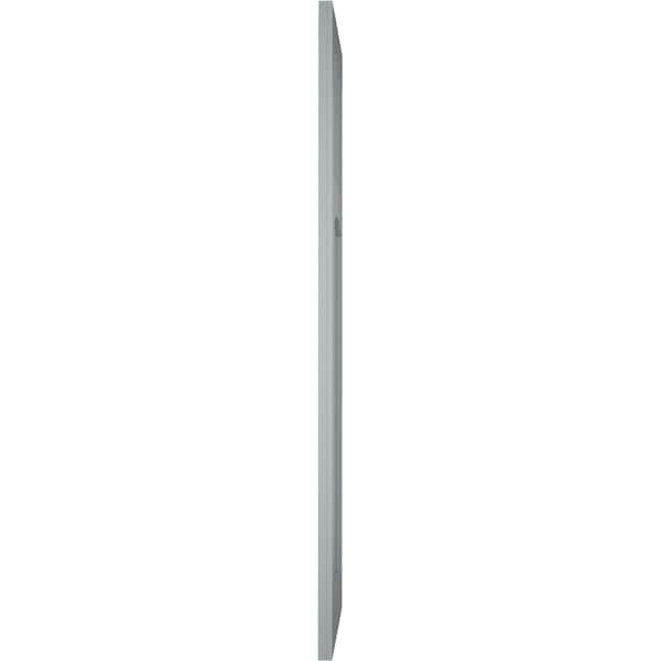 Ekena Millwork True Fit PVC San Miguel Mission Style Fixed Mount Shutters, Ocean Swell, 12W x 52H, PR - TFP001SM12X052CH