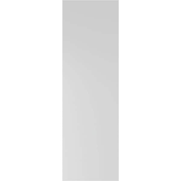 Ekena Millwork True Fit PVC Two Equal Louver Shutters, Raisin Brown, 15W x 29H, PR - TFP101LVF15X029TB