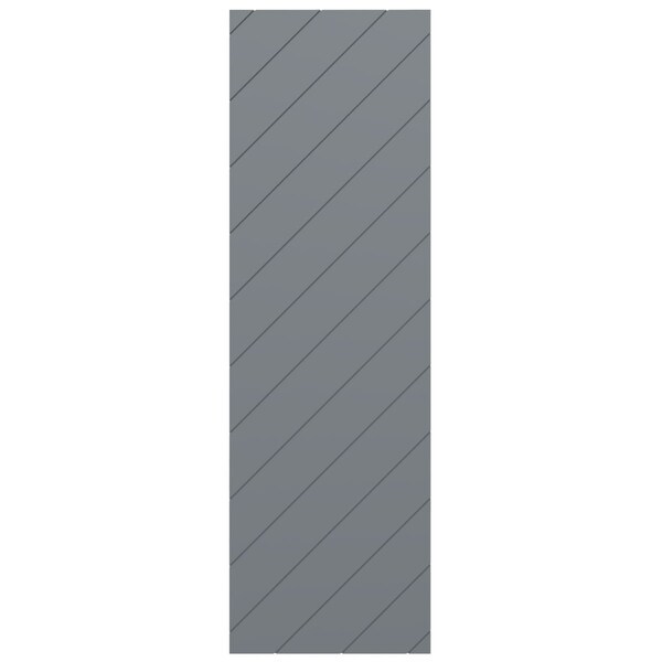 Ekena Millwork 12W x 75H True Fit PVC Diagonal Slat Modern Style Fixed Mount Shutters, Ocean Swell, PR - TFP001DG12X075CH