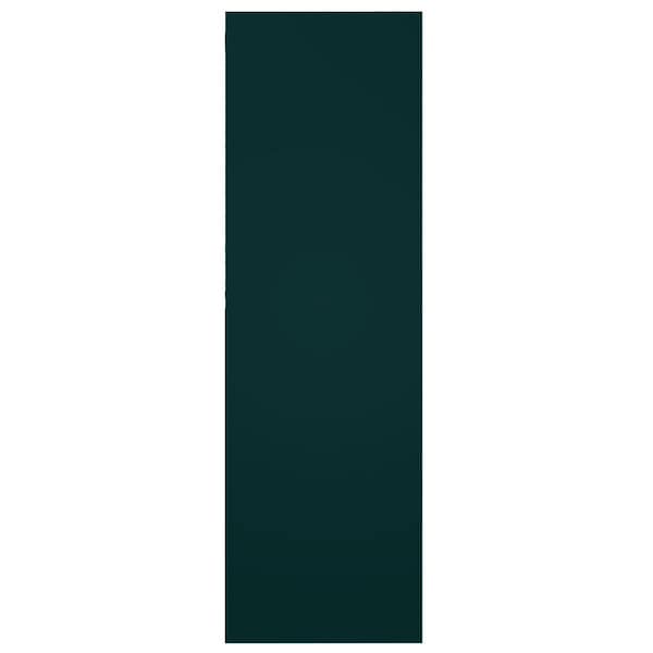 Ekena Millwork True Fit PVC San Carlos Mission Style Fixed Mount Shutters, Thermal Green, 15W x 37H, PR - TFP001SC15X037FG