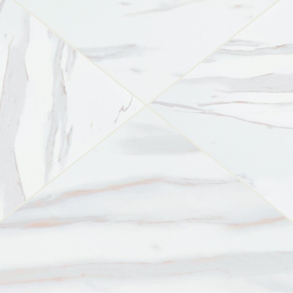 Msi Pietra Calacatta 24 In. X 24 In. Glazed Porcelain Floor And Wall Tile, 4PK - ZOR-PT-0407