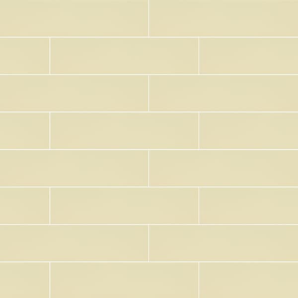 Msi Basix Beige 4 in. x 16 in. Matte Ceramic Subway Wall Tile, 25PK - ZOR-PT-0705