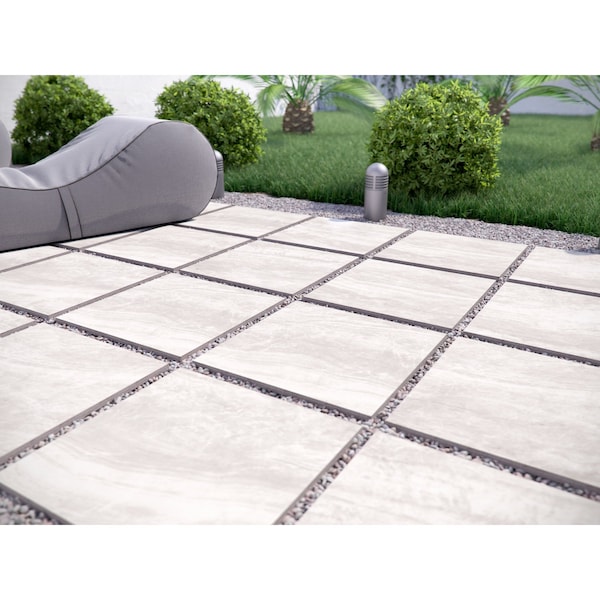 Msi Praia Grey Sample Matte Porcelain Paver Tile - ZOR-LSC-0206-SAM