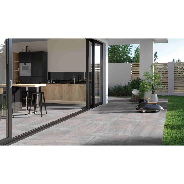 Msi Praia Grey Sample Matte Porcelain Paver Tile - ZOR-LSC-0206-SAM