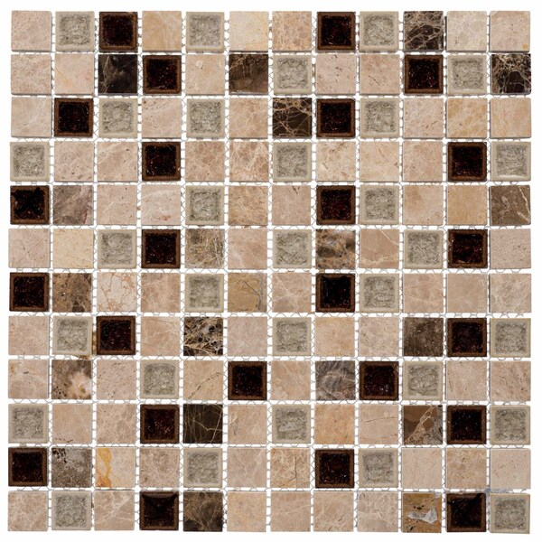 Andova Tiles SAMPLE Exploration Egypt 1 x 1 Natural Stone Mosaic Tile - SAM-ANDEXPG354