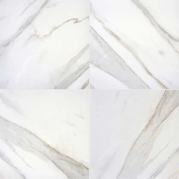 Msi Pietra Calacatta SAMPLE Glazed Polished Porcelain Floor And Wall Tile - ZOR-PT-0104-SAM