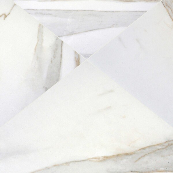 Msi Pietra Calacatta SAMPLE Glazed Polished Porcelain Floor And Wall Tile - ZOR-PT-0104-SAM