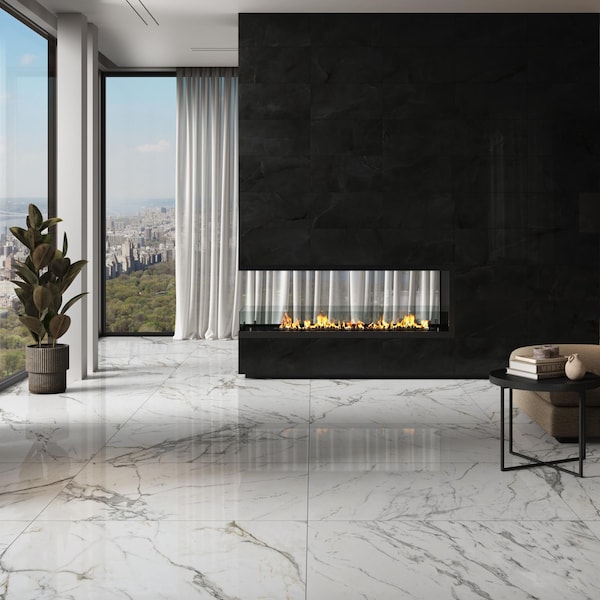 Msi Regallo Midnight Agate Sample Polished Porcelain Floor And Wall Tile - ZOR-PT-0784-SAM