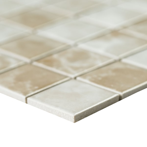 Msi Terra Onyx Sample Matte Porcelain Mesh Mounted Mosaic Tile - ZOR-MD-0598-SAM