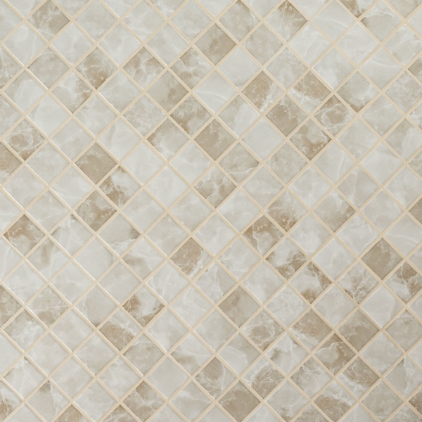 Msi Terra Onyx Sample Matte Porcelain Mesh Mounted Mosaic Tile - ZOR-MD-0598-SAM