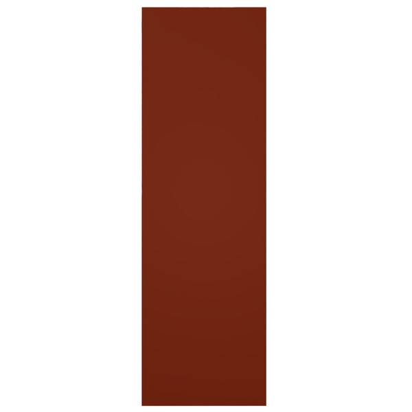 Ekena Millwork True Fit PVC Single X-Board Farmhouse Fixed Mount Shutters, Pepper Red, 18W x 33H, PR - TFP001FH18X033MR