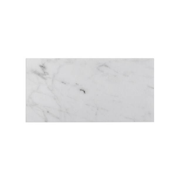 Apollo Tile Sample of 3X6 Carrara White Honed Subway Tile 5 Sq.Ft - APLFCA9936HEC79 SAMPLE