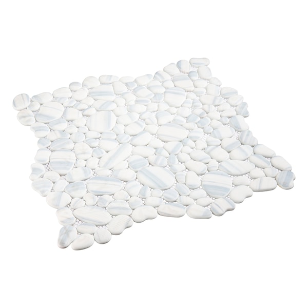 Andova Tiles SAMPLE-Mesa Pebble/Stone Look Glass Mosaic Wall Tile - SAM-ANDMES988