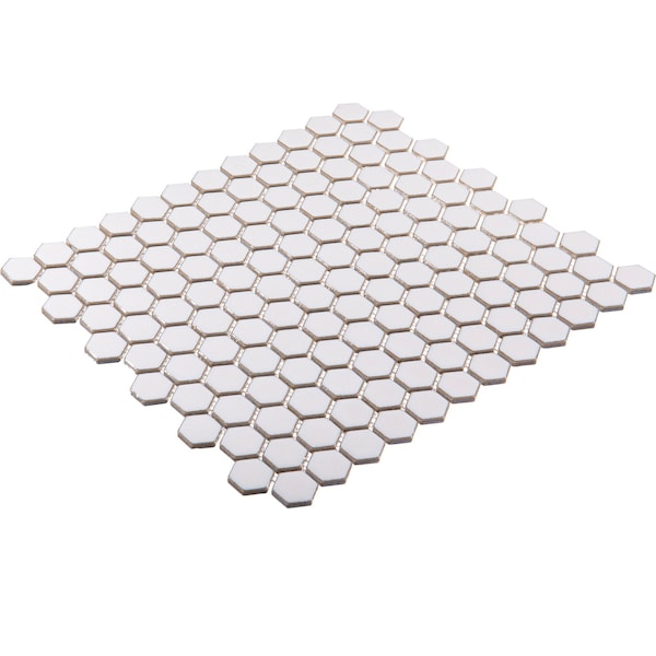 Andova Tiles SAMPLE- 3/4 in. Straight Edge Porcelain Honeycomb Wall & Floor Tile - SAM-ANDSTY833