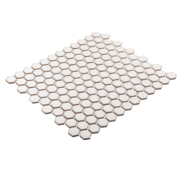 Andova Tiles SAMPLE- 3/4 in. Straight Edge Porcelain Honeycomb Wall & Floor Tile - SAM-ANDSTY833