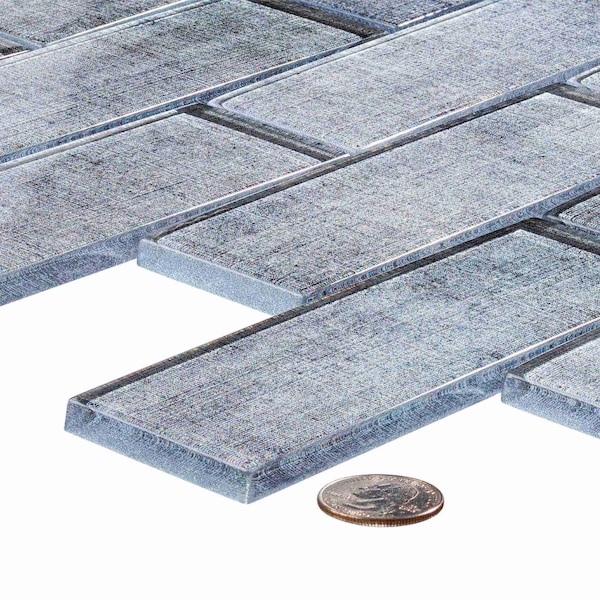 Andova Tiles SAMPLE Migdal 2 x 6 Glass Brick Joint Mosaic Tile - SAM-ANDMIG232