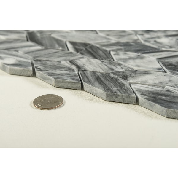 Andova Tiles SAMPLE Migdal 2 x 6 Glass Brick Joint Mosaic Tile - SAM-ANDMIG232