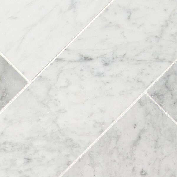 Msi Carrara White SAMPLE Honed Marble Floor And Wall Marble Tile - ZOR-NS-0064-SAM