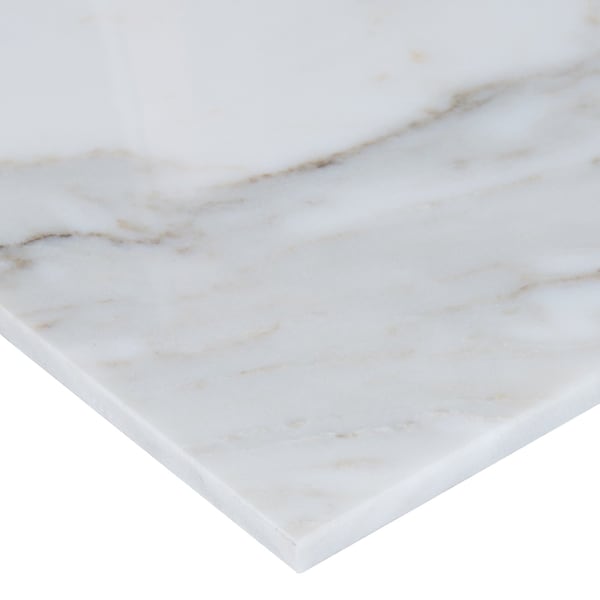 Msi Calacatta Gold 12 In. X 24 In. Polished Marble Floor And Wall Tile, 6PK - ZOR-NS-0050