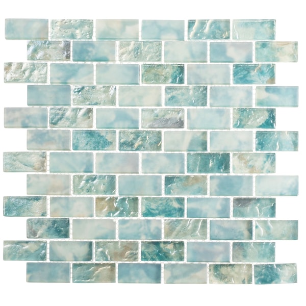 Andova Tiles SAMPLE Zalo 1 x 2 Glass Brick Joint Mosaic Wall and Floor Tile - SAM-ANDZAL609