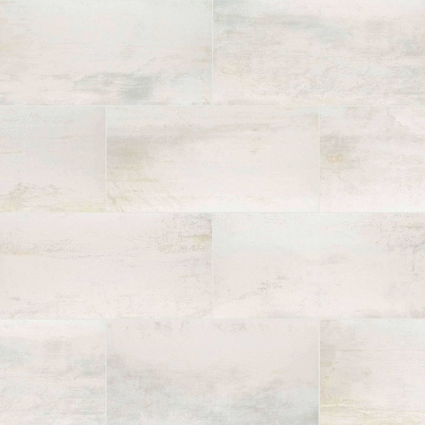 Msi Oxide Blanc 12 In. X 24 In. Glazed Porcelain Floor And Wall Tile, 7PK - ZOR-PT-0325