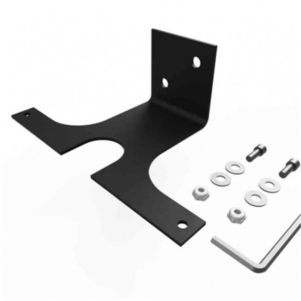 Soporte de Montaje Vertical de 6 pulgadas para Carretes de Cable Retráctiles - Recubrimiento en Polvo Negro - VMB-6-S de Stage Ninja