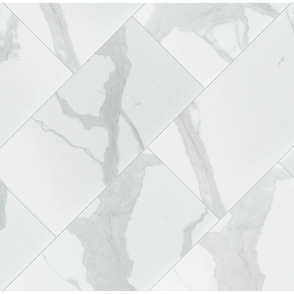 Msi Eden Statuary 12 In. X 24 In. Matte Porcelain Floor And Wall Tile, 8PK - ZOR-PT-0302