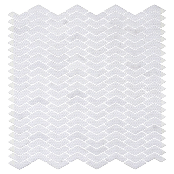 Andova Tiles ANDOVA TILES Sansill 0.5" x 1.5" Glass Herringbone Mosaic Tile - ANDSAN220