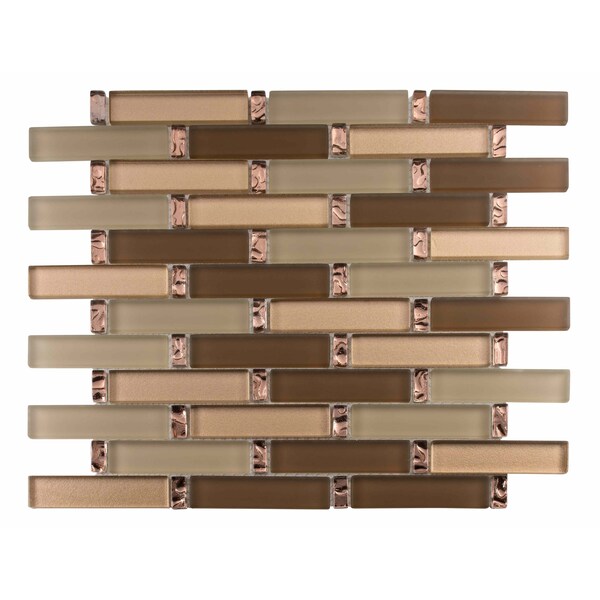 Andova Tiles ANDOVA TILES Saga 1" x 4" Brick Joint Wall Tile - ANDSAG544