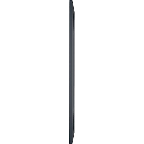 Ekena Millwork True Fit PVC San Carlos Mission Style Fixed Mount Shutters, Starless Night Blue, 15W x 28H, PR - TFP001SC15X028OB