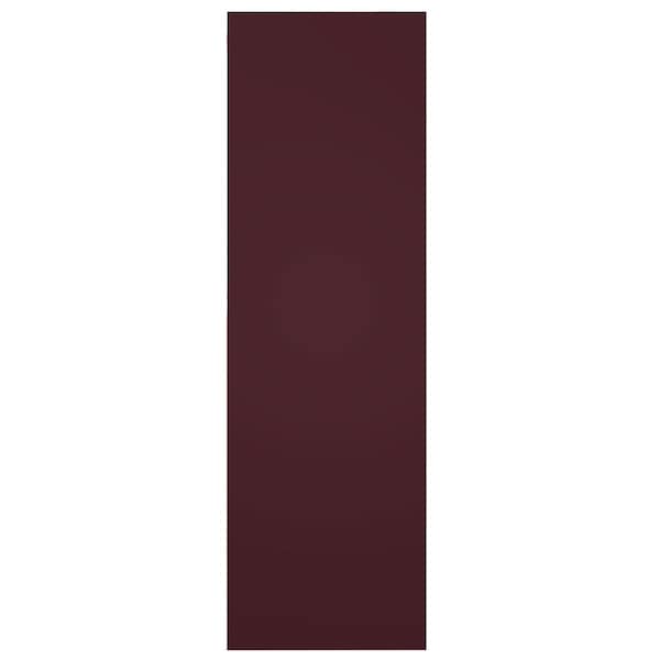 Ekena Millwork True Fit PVC Hastings Fixed Mount Shutters, Wine Red, 12W x 66H, PR - TFP001HS12X066WR