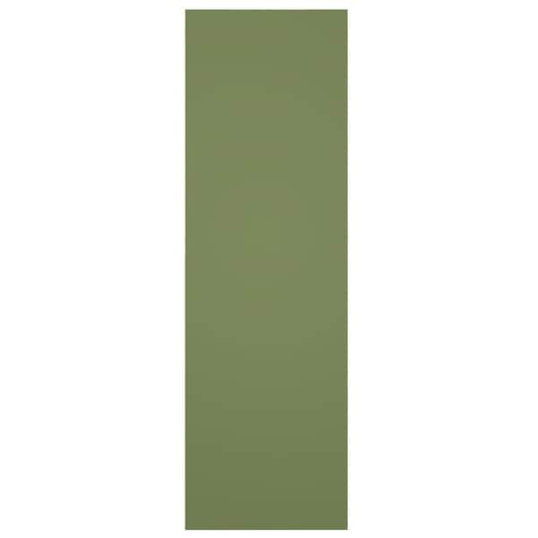 Ekena Millwork True Fit PVC Single X-Board Farmhouse Fixed Mount Shutters, Moss Green, 15W x 26H, PR - TFP001FH15X026MG