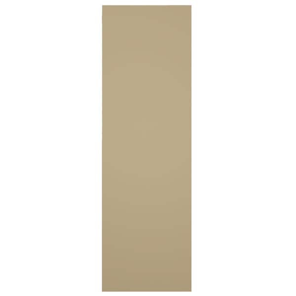 Ekena Millwork True Fit PVC San Juan Capistrano Mission Style Fixed Mount Shutters, Natural Twine, 18W x 80H, PR - TFP001SJ18X080NT