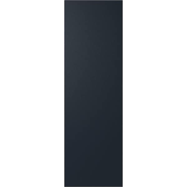 Ekena Millwork 12"W x 41"H True Fit PVC Diagonal Slat Modern Style Fixed Mount Shutters, Starless Night BluePair) - TFP001DG12X041OB