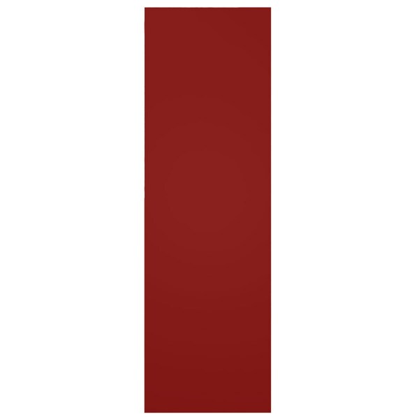 Ekena Millwork True Fit PVC San Carlos Mission Style Fixed Mount Shutters, Fire Red, 18W x 70H, PR - TFP001SC18X070BR