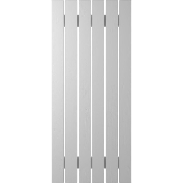 Ekena Millwork Americraft 6-Board (2 Batten) Exterior Real Wood Spaced Board-n-Batten Shutters, ARW101SB623X62PRH - ARW101SB623X62PRH