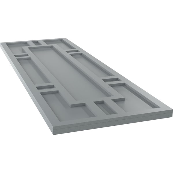 Ekena Millwork True Fit PVC Hastings Fixed Mount Shutters, Ocean Swell, 18W x 77H, PR - TFP001HS18X077CH