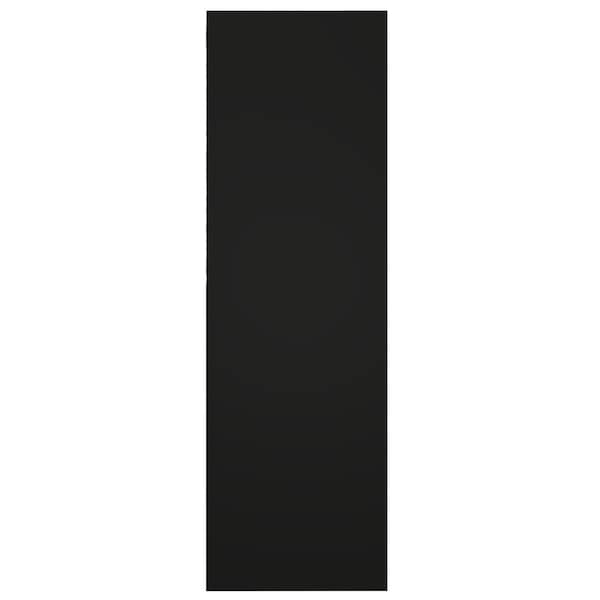 Ekena Millwork True Fit PVC Two Equal Raised Panel Shutters, Black, 12W x 57H, PR - TFP101RPF12X057BL
