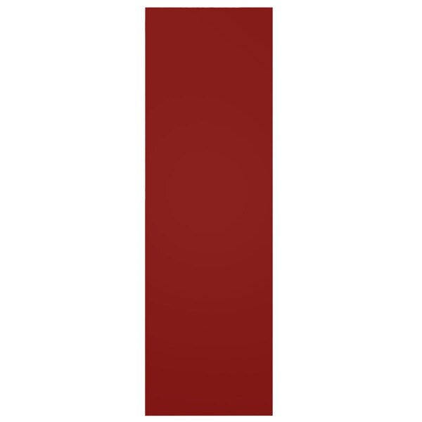 Ekena Millwork True Fit PVC Two Equal Flat Panel Shutters, Fire Red, 18W x 66H, PR - TFP101FPF18X066BR