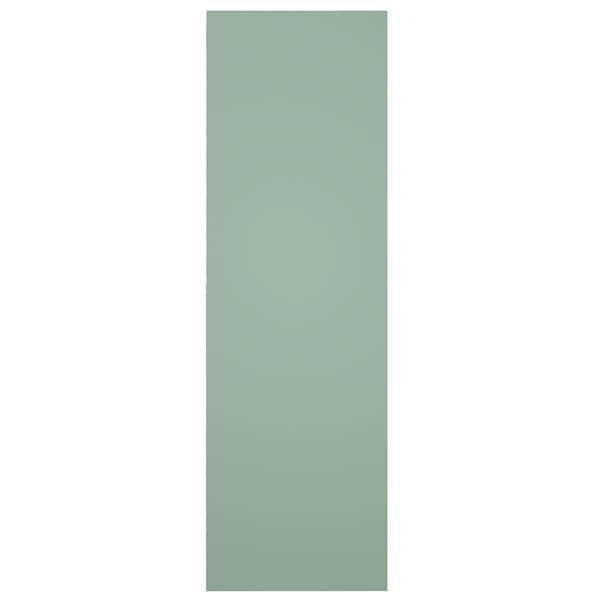 Ekena Millwork True Fit PVC, Two Equal Raised Panel Shutters, Seaglass, 15W x 66H, PR - TFP101RPF15X066SG