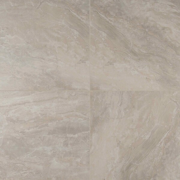 Msi Onyx Grigio 24 In. X 24 In. Glazed Porcelain Floor And Wall Tile, 4PK - ZOR-PT-0157