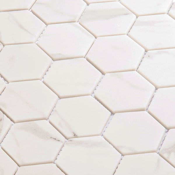 Andova Tiles ANDOVA TILES Sansill 0.5" x 1.5" Glass Herringbone Mosaic Tile - ANDSAN218
