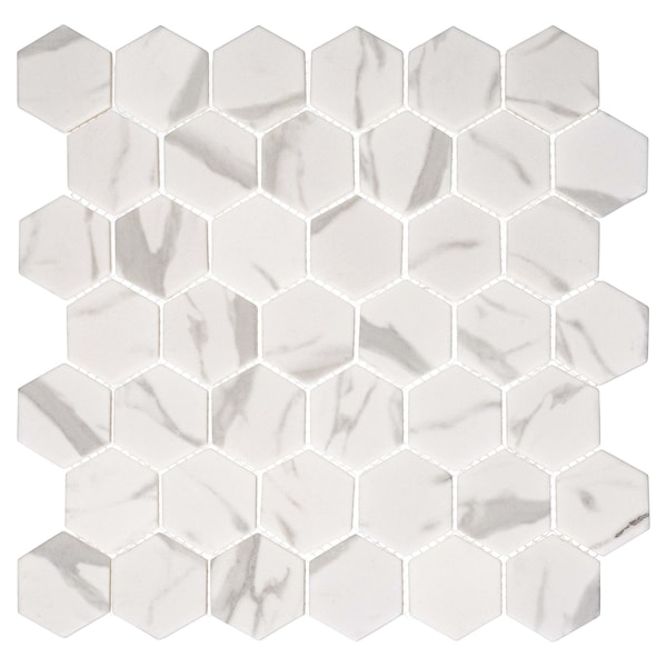Andova Tiles ANDOVA TILES Sansill 0.5" x 1.5" Glass Herringbone Mosaic Tile - ANDSAN218