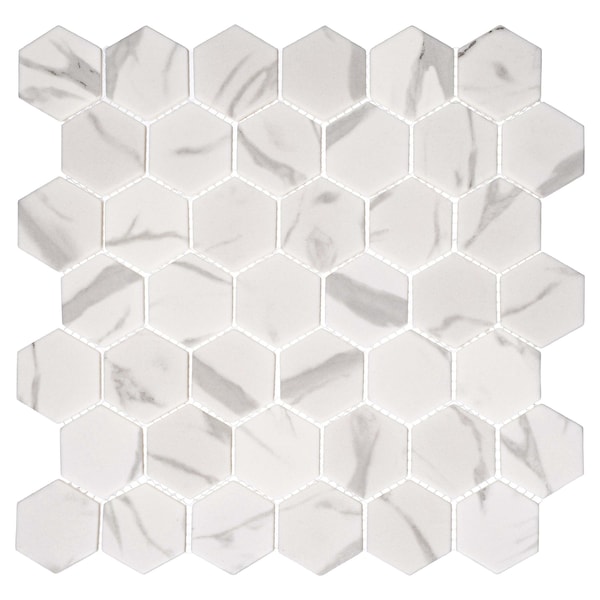 Andova Tiles ANDOVA TILES Sansill 0.5" x 1.5" Glass Herringbone Mosaic Tile - ANDSAN218