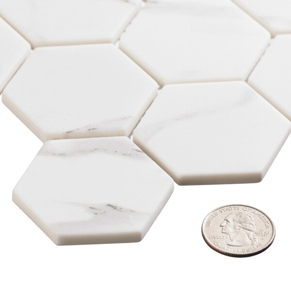 Andova Tiles ANDOVA TILES Sansill 0.5" x 1.5" Glass Herringbone Mosaic Tile - ANDSAN218