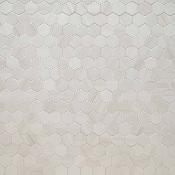 Msi Eden Dolomite SAMPLE Matte Porcelain Mesh-Mounted Mosaic Tile - ZOR-PT-0414-SAM