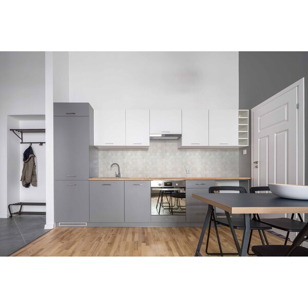 Msi Eden Dolomite SAMPLE Matte Porcelain Mesh-Mounted Mosaic Tile - ZOR-PT-0414-SAM
